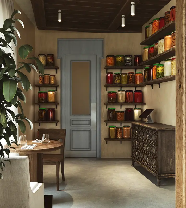Chef at Medeu, Restaurant, Visualisations, interior image 31