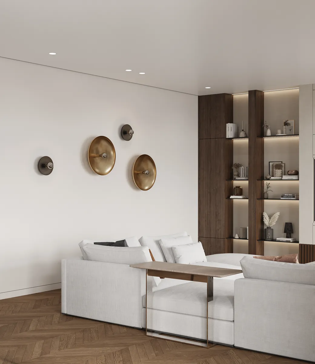 Family House, Private residence, Family room & kitchen, interior image 4