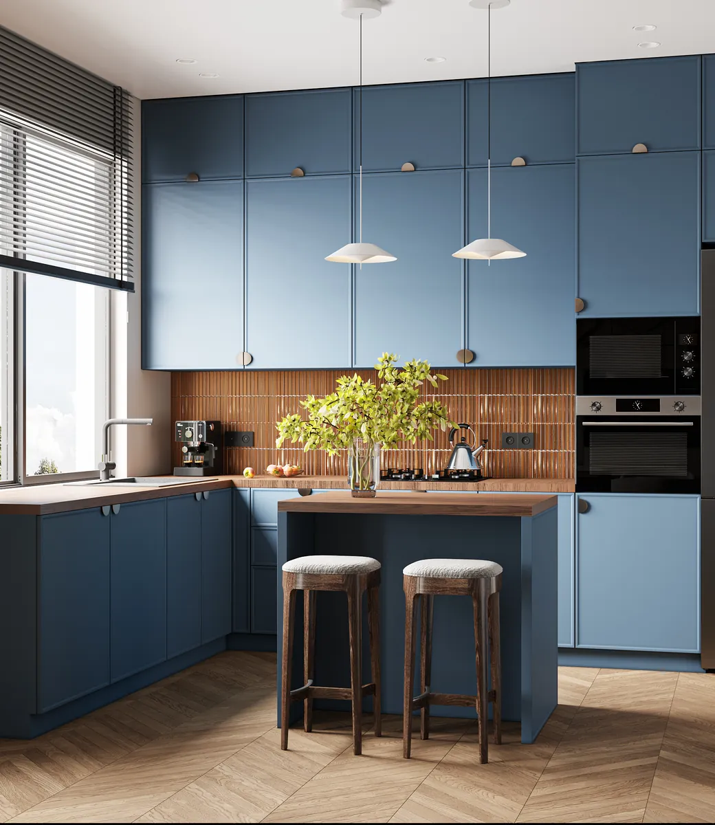 Family House, Private residence, Family room & kitchen, interior image 8
