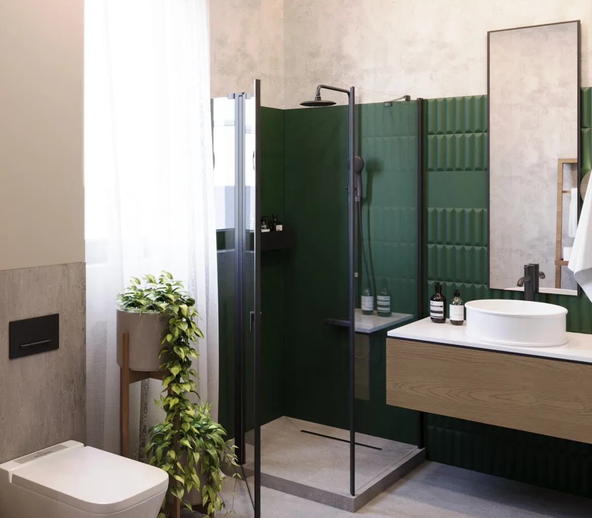Family House, Private residence, Guest WC, interior image 55