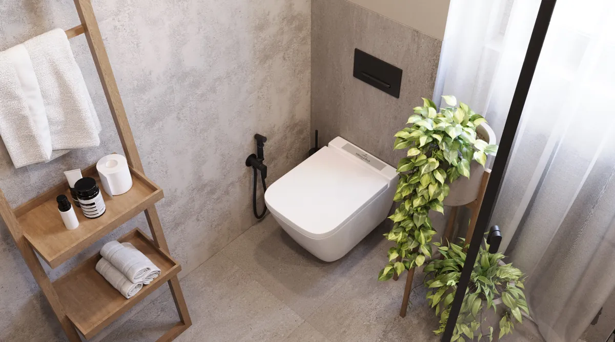 Family House, Private residence, Guest WC, interior image 56