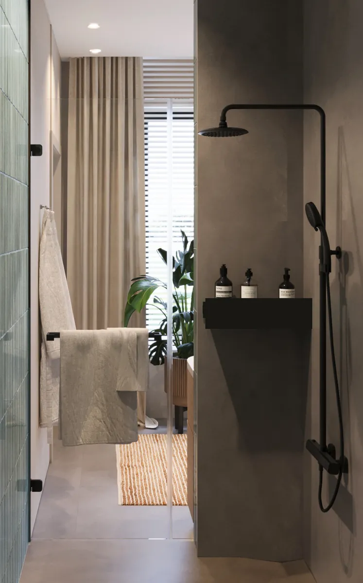 Family House, Private residence, Master bathroom, interior image 30