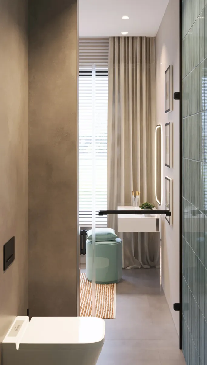 Family House, Private residence, Master bathroom, interior image 31