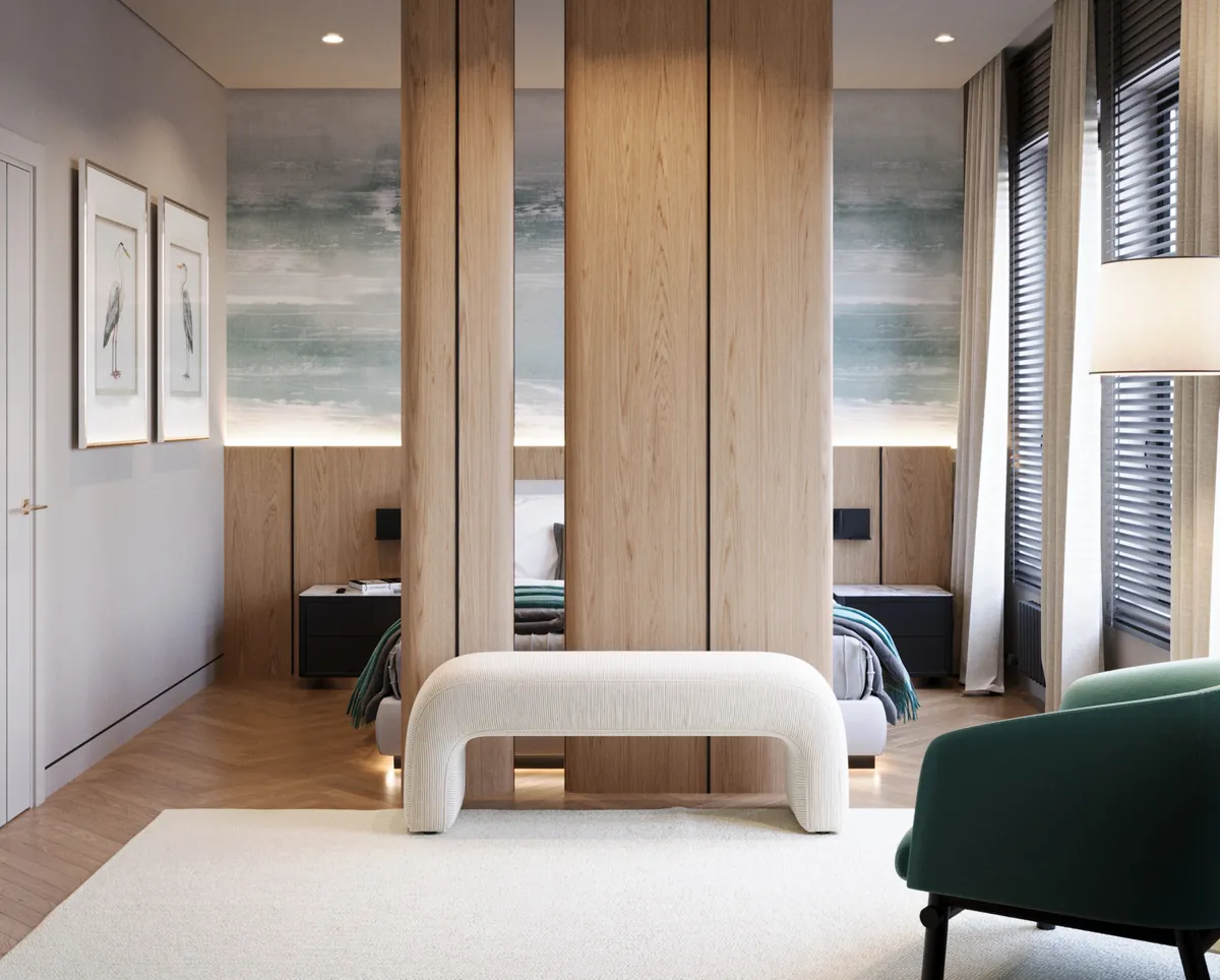 Family House, Private residence, Master bedroom, interior image 23
