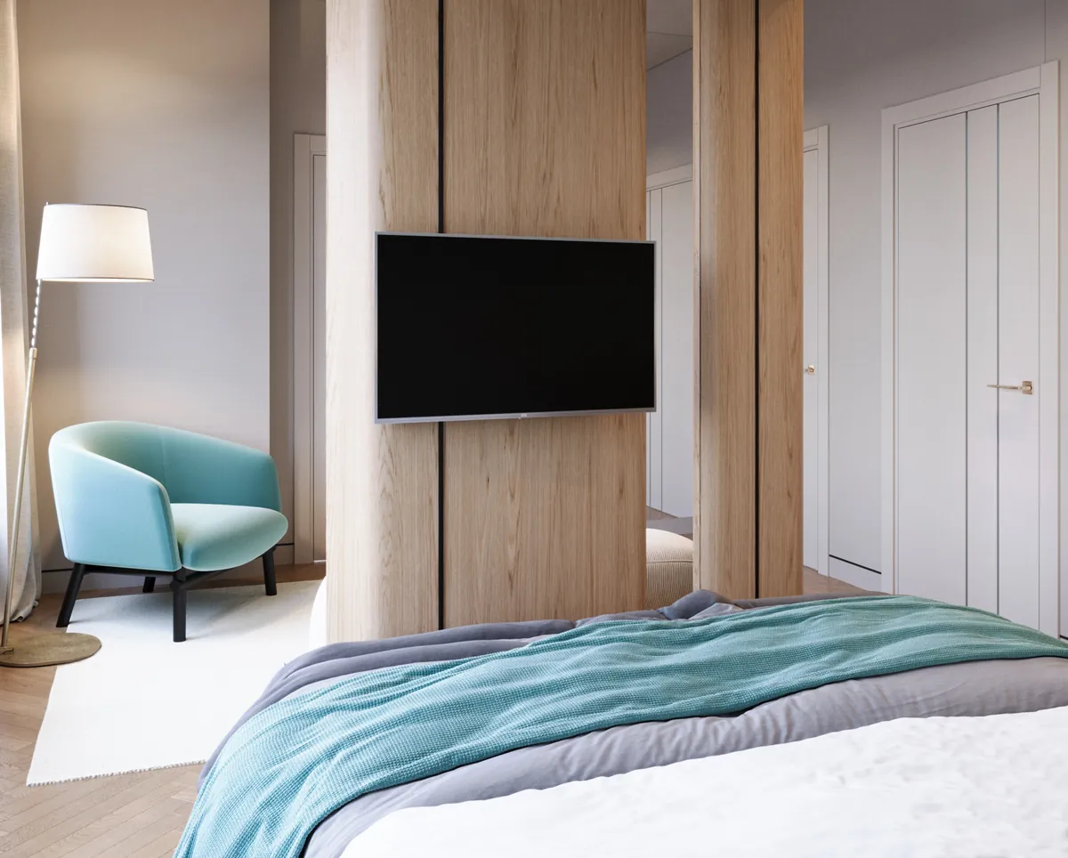 Family House, Private residence, Master bedroom, interior image 24