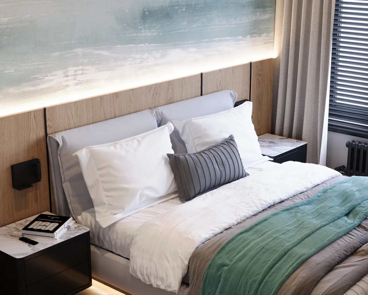 Family House, Private residence, Master bedroom, interior image 25
