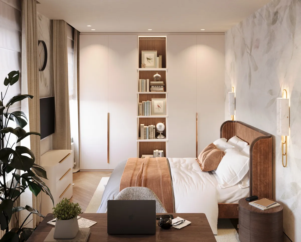 Family House, Private residence, Private bedroom, interior image 37