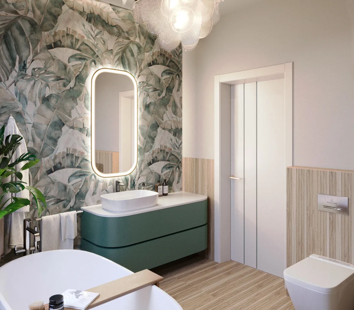 Family House, Private residence, Second-floor bathroom, interior image 50