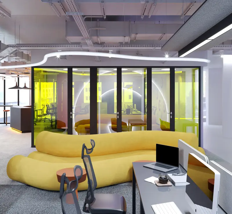Home Credit Bank Office, Office, interior image 13