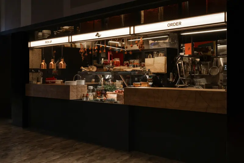 Platforma Food Market, Food market, Kazmeat, interior image 3